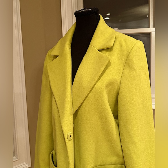 Noize Agata Coat Jacket Green Lime size S - Picture 5 of 16